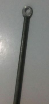 BARRA RED. P/ CREMONA 5,3MM X 1,20M POLIDA