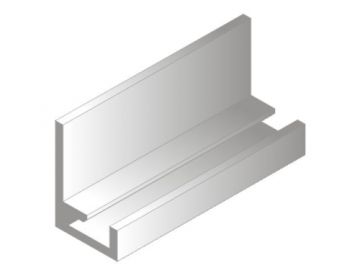 TRILHO ALUMINIO J EXTRA P/ JANELA