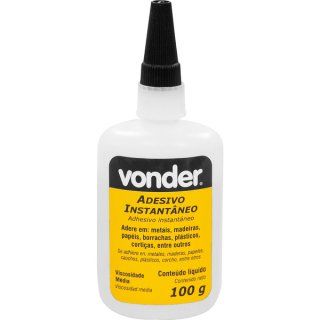 ADESIVO INSTANTANEO CIANOACRILATO INDUSTRIAL 100G