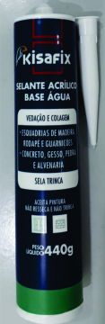 SELANTE ACRÍLICO BRANCO BASE AGUA 440G - KISAFIX