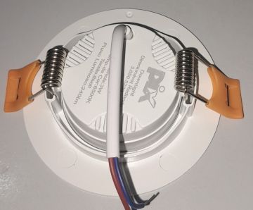 LUMINARIA DOWNLIGTH DIRECIONAVEL RED. 3W