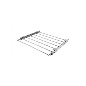 CALCEIRO EXTENSIVEL HORIZONTAL 7 HASTES CROMADO