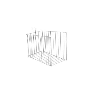 TULHA BASCULA SLIM L400 X A340 X P340MM CROMADO