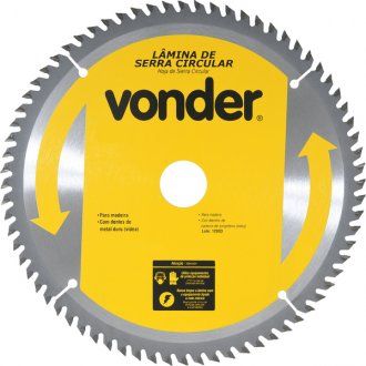 LAMINA SERRA CIRCULAR MADEIRA 300X30MM 60 DENTES VIDEA