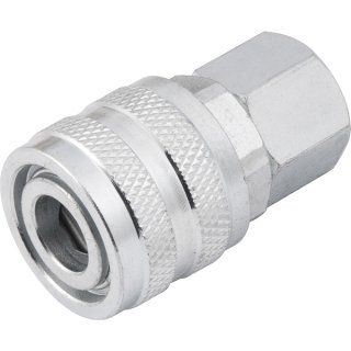 ENGATE RAPIDO 1/4(POL) C/ ROSCA FEMEA 1/4(POL) C/ ROLETE