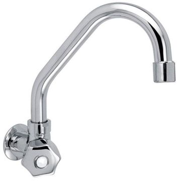 TORNEIRA COZ. C50 PAREDE GIR. METAL/ABS CROMADA