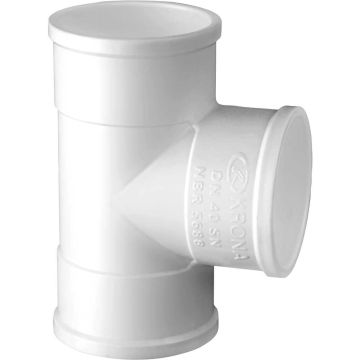 TE ESGOTO DN 40MM BRANCO - KRONA