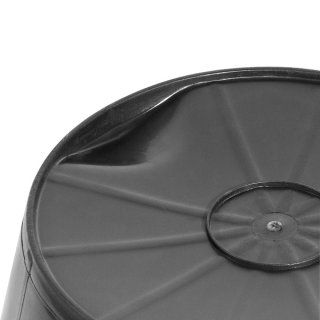 BALDE PLASTICO EXTRAFORTE 12L PRETO