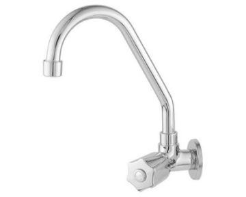 TORNEIRA COZ. C50 PAREDE GIR. METAL/ABS CROMADA
