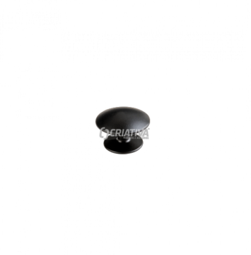 PUXADOR ZAMAC PRETO FOSCO ZM 5000 28MM UNIFURO
