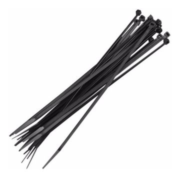 ABRACADEIRA NYLON 2,5 X 100MM PRETA