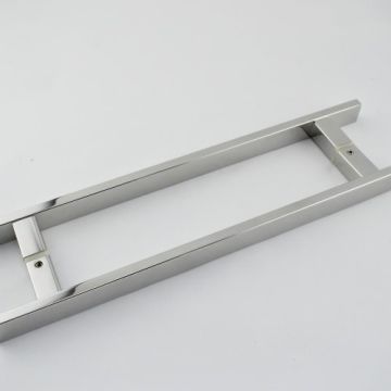PUXADOR BARRA CHATA 30X10MM 300/400MM INOX