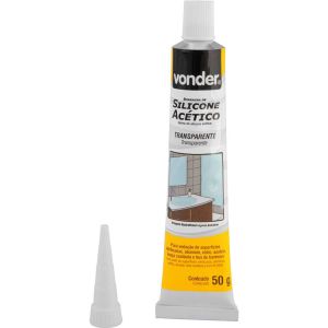 SILICONE ACETICO INCOLOR 50G - VONDER