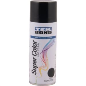 TINTA SPRAY USO GERAL PRETO BRILHANTE