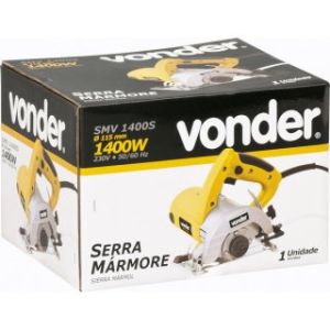 SERRA MARMORE 110MM 1300W 220V + 2 DISCOS SEGMENTADOS