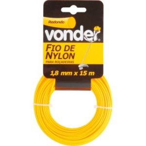 FIO DE NYLON APARADOR REDONDO 1,8MM X 15M