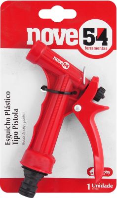 ESGUICHO PISTOLA PLASTICO 1/2 MANG. AGUA