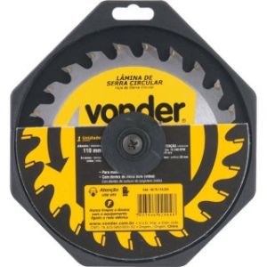 LAMINA SERRA CIRCULAR VIDEA 110 X 20MM 24 DENTES
