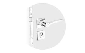 FECHADURA HORUS ROS. QUAD. EXT. CROMADO