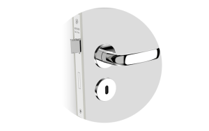 FECHADURA ICAROWAY ROS. RED.  INT. CROMADO