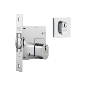 FECHADURA 1005 PIVOTANTE ROSETA QUAD. INOX
