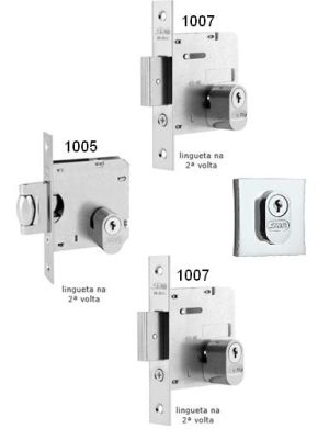 FECHADURA KIT PIVOTANTE ROS. QUAD. 3 EM 1