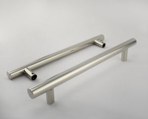 PUX. PORTA TUBO RED. 32X400X600MM INOX POLIDO