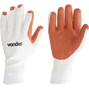 LUVA SEGURANÇA BORRACHA MALHA/LATEX TAM.10 CA30518