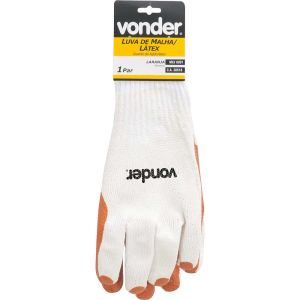 LUVA SEGURANÇA BORRACHA MALHA/LATEX TAM.10 CA30518